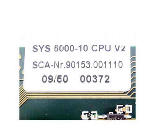 SCA Schucker SCA Schucker SYS 6000-10 CPU V2 SYS 6000-10 CPU V2 - Bild 2