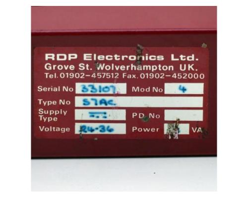 RDP Transducer Amplifier S7AC - Bild 2
