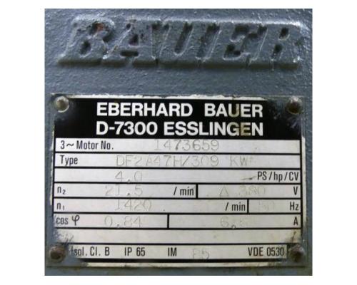 Bauer Getriebemotor DF2A47H - Bild 2