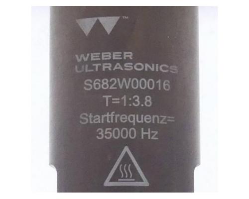 Weber Ultrasonics Sonotrode T=1:3.8 S682W00016 - Bild 2