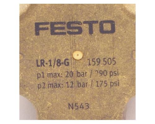 FESTO Druckregelventil LR-1/8-G 159505 - Bild 2