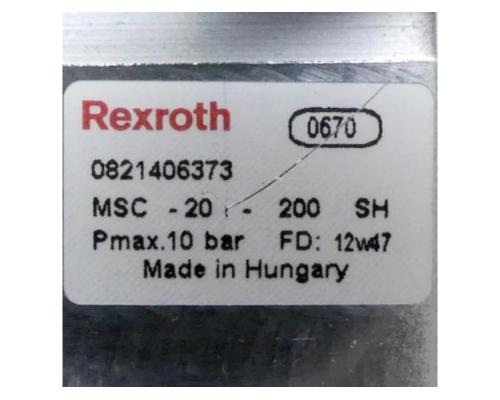 Rexroth Schlitten MSC-20-200 SH 0821406373 - Bild 2