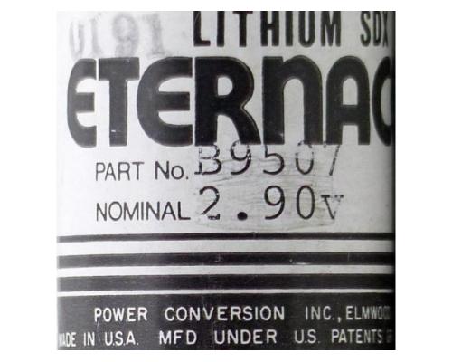 ETERNACELL Lithium-SDX-Batterie B9507 - Bild 2