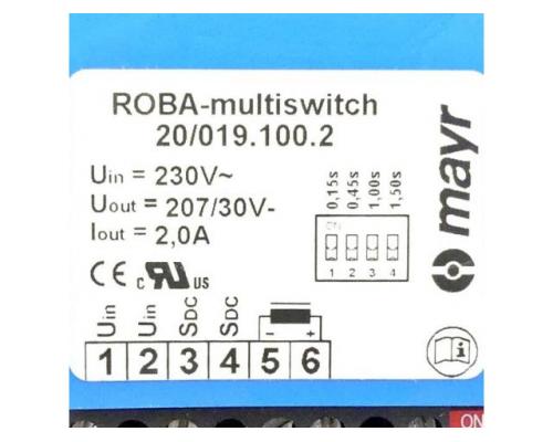 Mayr ROBA-Multischalter 8225580 - Bild 2