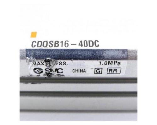 SMC PNeu (Neu)matikzylinder CDQSB16-40DC CDQSB16-40DC - Bild 2