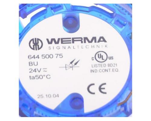 WERMA LED-Dauerlichtelement 24VAC/DC BU 644 500 75 - Bild 2