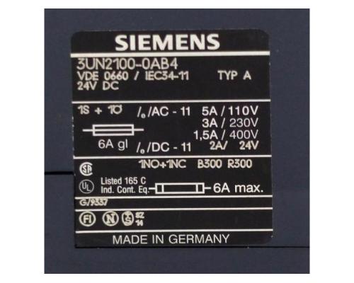 Siemens Motorschutz 3UN2100-0AB4 - Bild 2