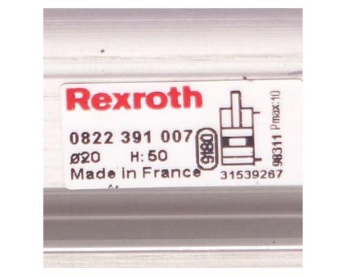 Rexroth Minizylinder 20 x 50 0 822 391 007 - Bild 2