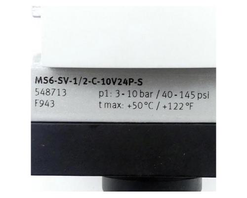 FESTO Präzisions-Druckregelventil MS6-LRP-1/4-D5-A8-E11 - Bild 2