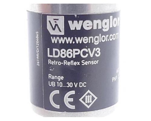 Wenglor Spiegelreflexschranke universal LD86PCV3 LD86PCV3 - Bild 2