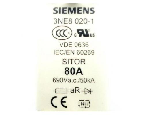 Siemens Sicherungseinsatz 3NE8 020-1 3NE8 020-1 - Bild 2