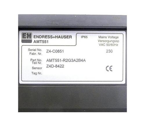 Endress+Hauser Ein-Kanal-Messumformer AMT551 AMT551-R2G3A2B4A - Bild 2
