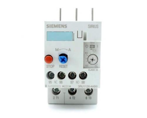 Siemens Überlastrelais 3RU1126-4AB0 - Bild 2