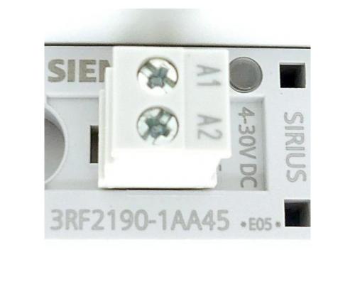 Siemens Halbleiterrelais 3RF2190-1AA45 - Bild 2