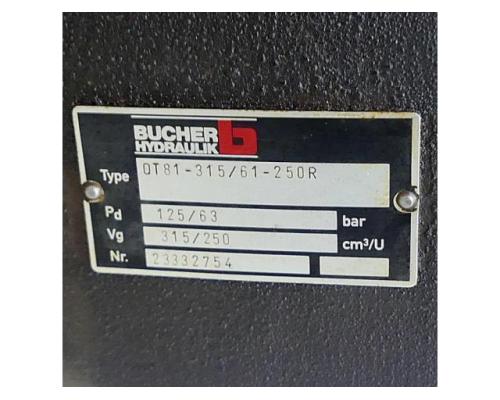 BUCHER HYDRAULICS Hydraulikpumpe QT81-315/61-250R - Bild 2