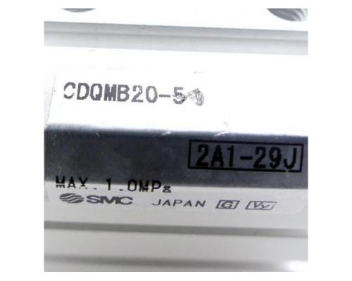 SMC Minizylinder; Führungszylinder CDQMB20-5 - Bild 2