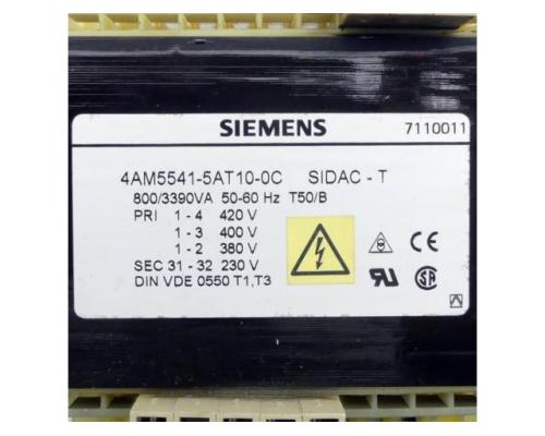 Siemens Transformator 4AM5541-5AT10-0C 4AM5541-5AT10-0C - Bild 2