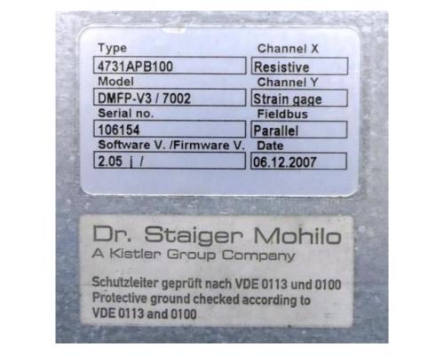 Dr. Staiger Mohilo Kraft-Weg Messsystem DMFP-V3 / 7002 4731APB100 - Bild 2