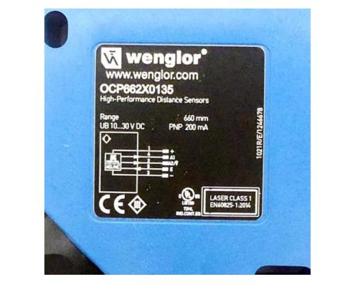 Wenglor Laserdistanzsensor OCP662X0135 OCP662X0135 - Bild 2