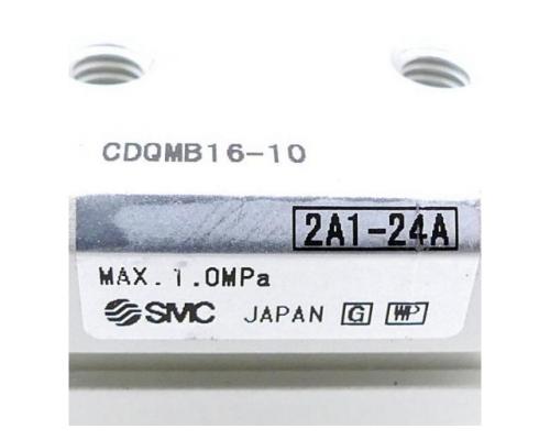 SMC Minizylinder; Führungszylinder CDQMB16-10 - Bild 2