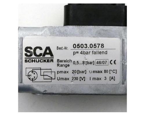 SCA Schucker Druckschalter 0503.0578 - Bild 2