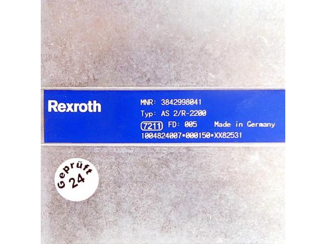 Rexroth Antriebsstation AS 2/R-2200 mit Motor 3842518050 3 - 2