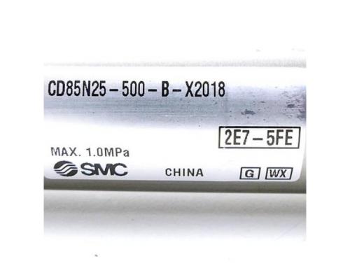 SMC Rundzylinder CD85N25-500-B-X2018 CD85N25-500-B-X20 - Bild 2