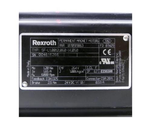 Rexroth Permanent Magnet Motor SF-L1.0012.060-14.050 10709 - Bild 2
