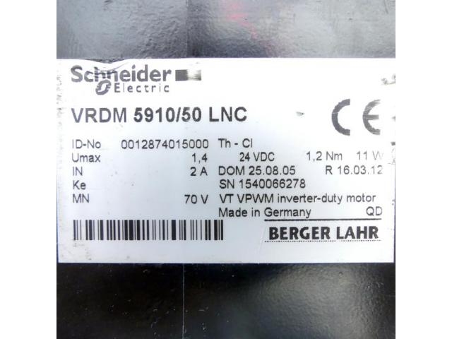 Berger Lahr Schrittmotor VRDM5910/50 LNC 0012874015000 - 2