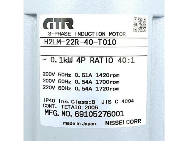 GTR Induktionsmotor H2LM-22R-40-T010 - 2
