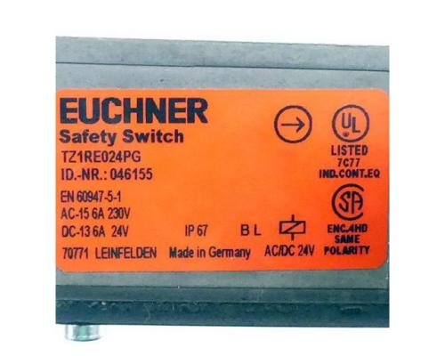Euchner Sicherheitsschalter TZ TZ1RE024PG - Bild 2