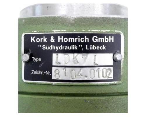 Kork & Homrich Leistungsdrehkolben-Zylinder LDK7L 8104.0102 - Bild 2