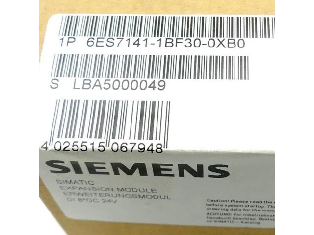 Siemens Simatic S7 Erweiterungsmodul 6ES7141-1BF30-0XB0 6E - 2