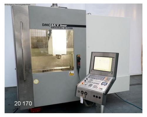 DMG DMC 64 V / iTNC 530 / IKZ Bearbeitungszentrum - Vertikal - Bild 5