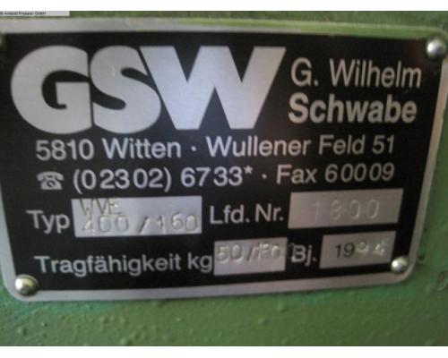 GSW-SCHWABE WVE 400/160 Walzenvorschub - Bild 3