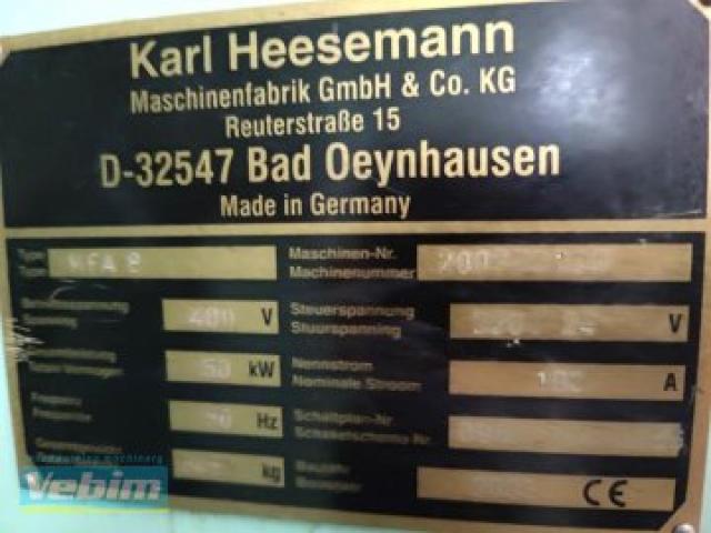 HEESEMANN MFA 8 - EA 2 Breitbandschleifmaschine - 9