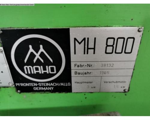 MAHO MH 800 Werkzeugfräsmaschine - Universal - Bild 6
