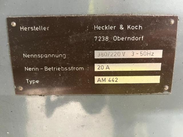 HECKLER + KOCH AM 442 Fräsmaschine - Universal - 4