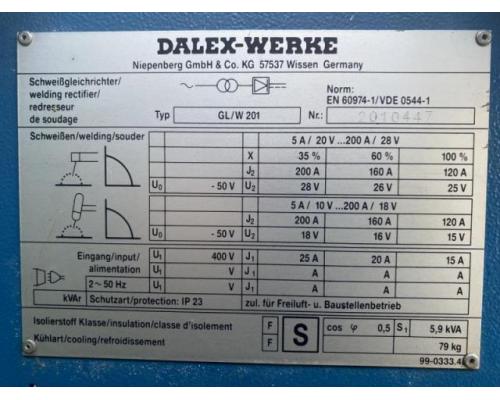 DALEX GL/W 201 Wig Schweißgerät - Bild 6