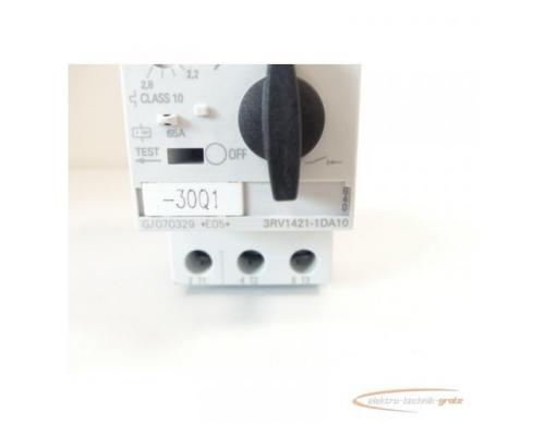 Siemens 3RV1421-1DA10 Leistungsschalter max.3,2A - Bild 2