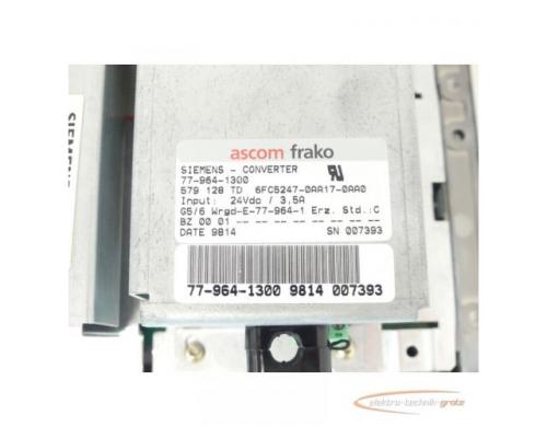Siemens 6FC5103-0AB03-1AA2 Flachbedientafel Version C SN:T-K82024621 - Bild 5