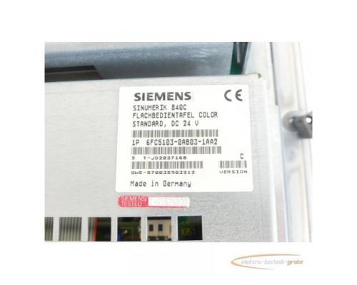 Siemens 6FC5103-0AB03-1AA2 Flachbedientafel Version C SN:T-JD2037168 - Bild 6