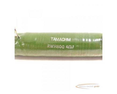 Tamaohm RWH80G 4 Ohm J Widerstand - Bild 3