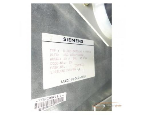 Siemens 6SC6506-4AA02 Tranistor-Pulsumrichter / Rack ohne Karten SN:T3387572 - Bild 6