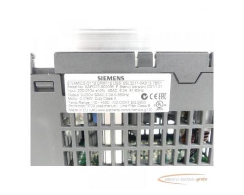 Siemens 6SL3211-0AB13-7BB1 G110 CPM110 AC-Drive SN:XAFO22-002095 - Bild 4