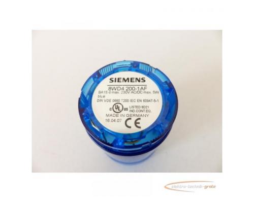 Siemens 8WD4200-1AF Dauerlichtelement - Blau - Bild 3