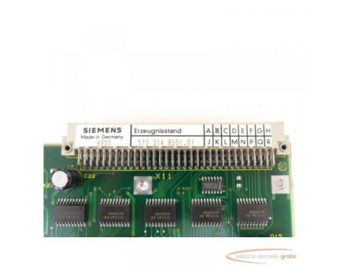 Siemens 6FX1121-4BA02 Servo-Interface E-Stand: B SN:9903 - Bild 4