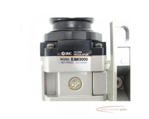 SMC Wartungseinheit EAW3000 Filterregler + EAFD3000 Ölabscheider - Bild 4