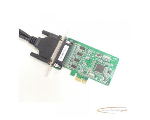 Moxa CP-104EL - A V1.6.1 Serieller Adapter - PCIe Low Profile - RS-232 x 4 - Bild 2