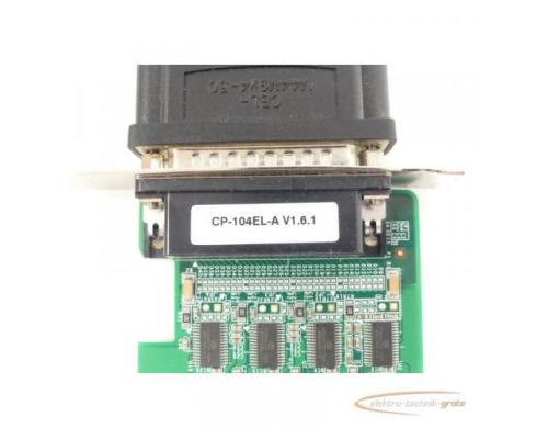 Moxa CP-104EL - A V1.6.1 Serieller Adapter - PCIe Low Profile - RS-232 x 4 - Bild 6